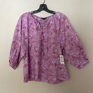 NWT Alfani Garden Oasis Top. Small